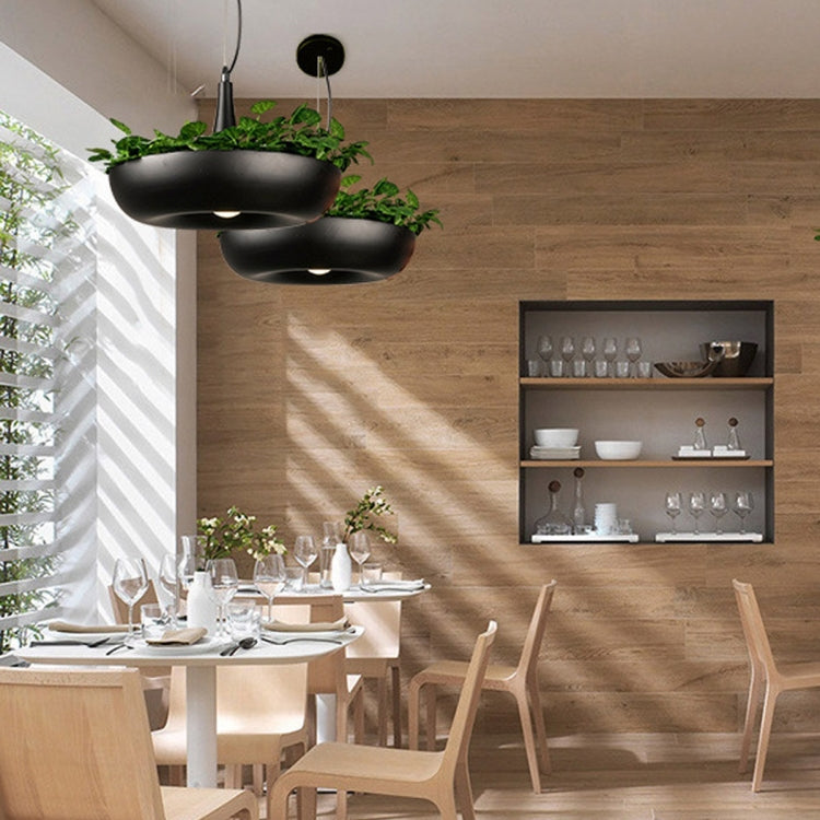 Home Decoration LED Hanging Garden Plant Lamp Potted DIY Chandelier Lighting(Warm White) - free shipping - PMC Jewellery - Order now!