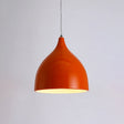 Restaurant Chandelier Simple Modern Single-head Dining Table Lamp Fashion Aisle Living Room Bar (Orange) - Celling Lights & Chandeliers by YWXLight | Online Shopping South Africa | PMc TechLife | Buy Now Pay Later Mobicred
