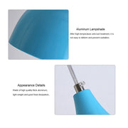 Restaurant Chandelier Simple Modern Single-head Dining Table Lamp Fashion Aisle Living Room Bar (Blue)