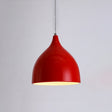 Restaurant Chandelier Simple Modern Single-head Dining Table Lamp Fashion Aisle Living Room Bar (Red) - free shipping - PMc TechLife - Order now!