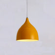Restaurant Chandelier Simple Modern Single-head Dining Table Lamp Fashion Aisle Living Room Bar (Yellow) - Celling Lights & Chandeliers by YWXLight | Online Shopping South Africa | PMc TechLife | Buy Now Pay Later Mobicred