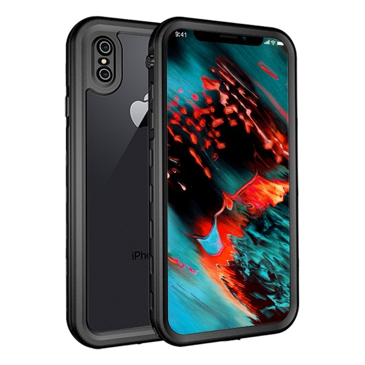 For iPhone XS Max 2m Waterproof Snowproof 2m Shockproof Dustproof PC+Silicone Case (Black) - More iPhone Cases by PMC TechLife | Online Shopping South Africa | PMC TechLife