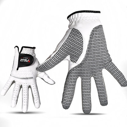 PGM Golf Sheepskin Anti-Slip Single Gloves for Men(Size: 22-Left Hand) - Safety Gloves by PGM | Online Shopping South Africa | PMC Jewellery | Buy Now Pay Later Mobicred