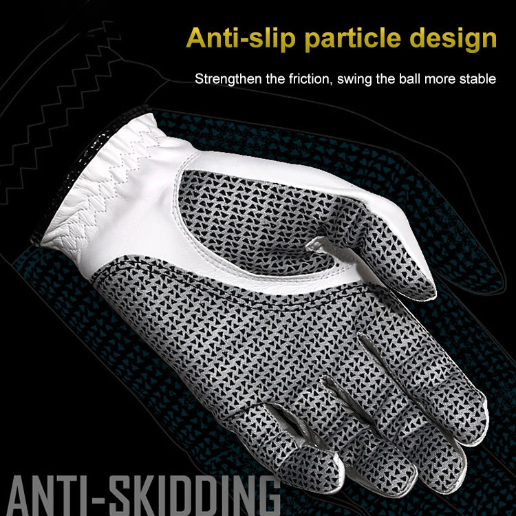 PGM Golf Sheepskin Anti-Slip Single Gloves for Men(Size: 22-Left Hand) - Safety Gloves by PGM | Online Shopping South Africa | PMC Jewellery | Buy Now Pay Later Mobicred