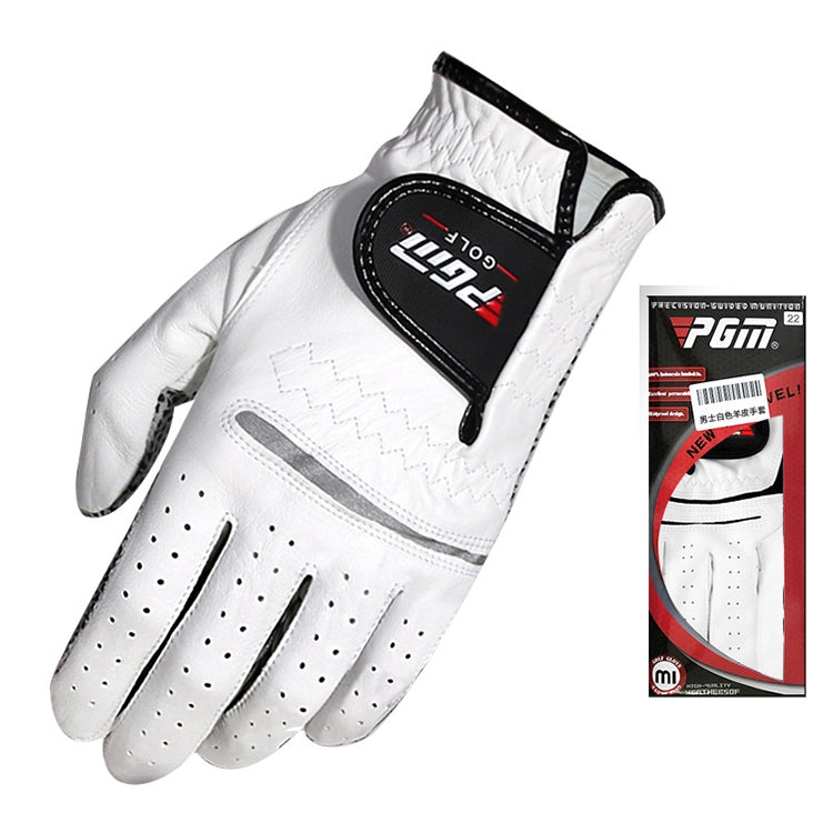 PGM Golf Sheepskin Anti-Slip Single Gloves for Men(Size: 25-Left Hand) - Safety Gloves by PGM | Online Shopping South Africa | PMC Jewellery | Buy Now Pay Later Mobicred
