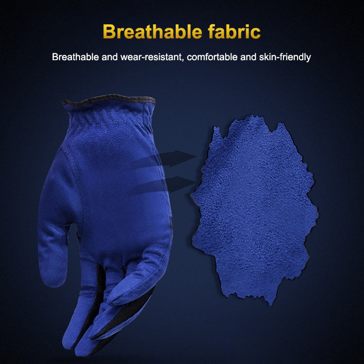PGM Golf Microfiber Cloth Breathable Single Gloves for Men(Size: 23-Left Hand) - Safety Gloves by PGM | Online Shopping South Africa | PMC TechLife | Buy Now Pay Later Mobicred