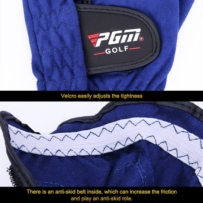 PGM Golf Microfiber Cloth Breathable Single Gloves for Men(Size: 27-Right Hand) - Safety Gloves by PGM | Online Shopping South Africa | PMC Jewellery | Buy Now Pay Later Mobicred