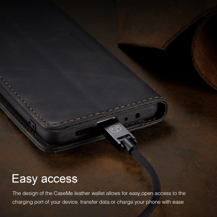 CaseMe Multifunctional Retro Frosted Horizontal Flip Leather Case for Huawei P Smart 2019 /  Honor 10 Lite, with Card Slots & Holder & Wallet(Black)