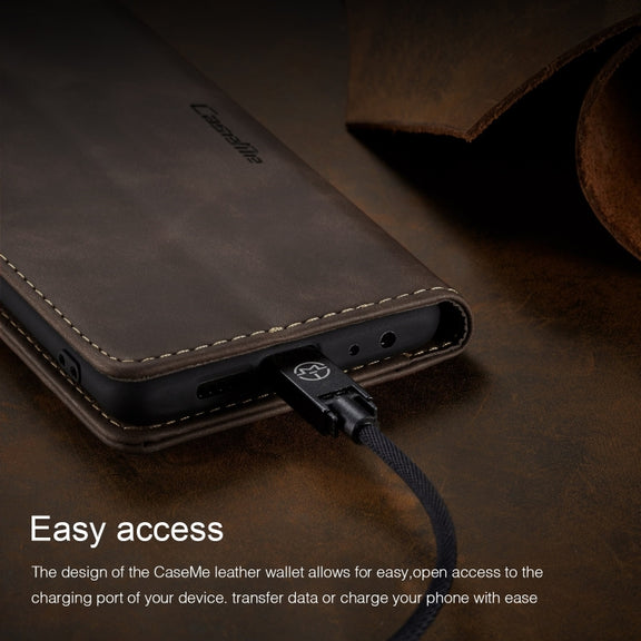 CaseMe Multifunctional Retro Frosted Horizontal Flip Leather Case for Huawei P Smart 2019 /  Honor 10 Lite, with Card Slots & Holder & Wallet