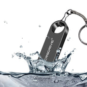 MicroDrive 128GB USB 2.0 Metal Water-resistant High Speed U Disk(Black)