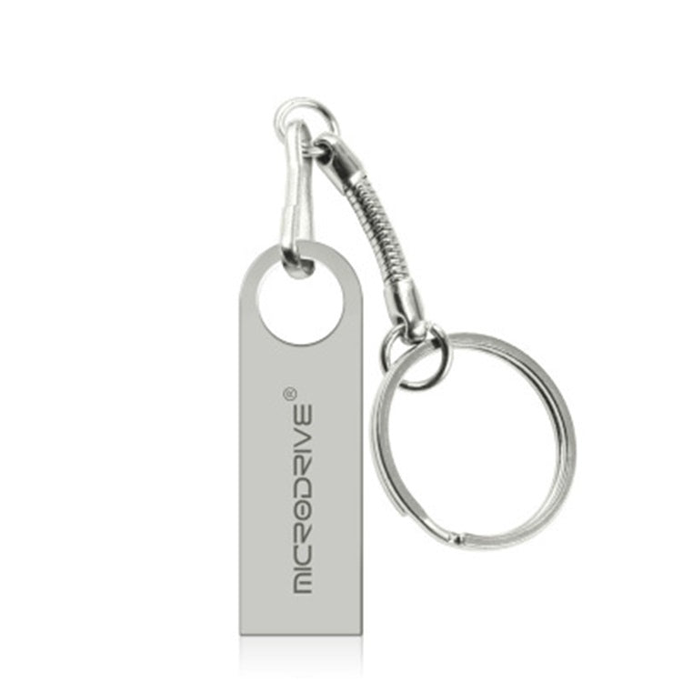 MicroDrive 128GB USB 2.0 Metal Waterproof High Speed U Disk(Grey) - free shipping - PMC Jewellery - Order now!