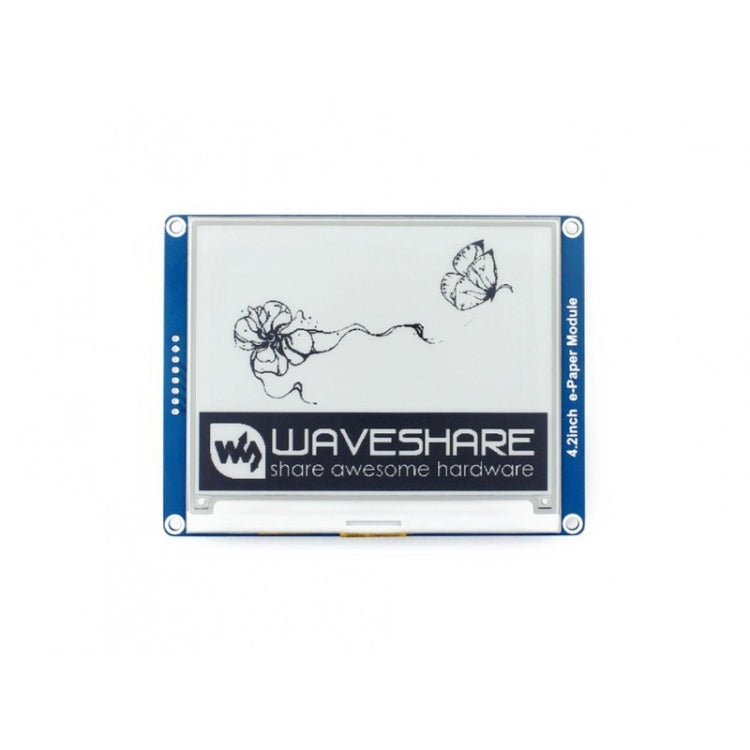 Waveshare 4.2 inch 400x300 E-Ink Display Module, SPI Interface - free shipping - PMC TechLife - Order now!