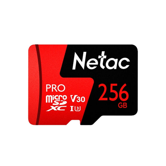 Netac P500 PRO 256GB U3 Speed Level Automobile Data Recorder Monitor Camera Memory Card TF Card - free shipping - PMC Jewellery - Order now!