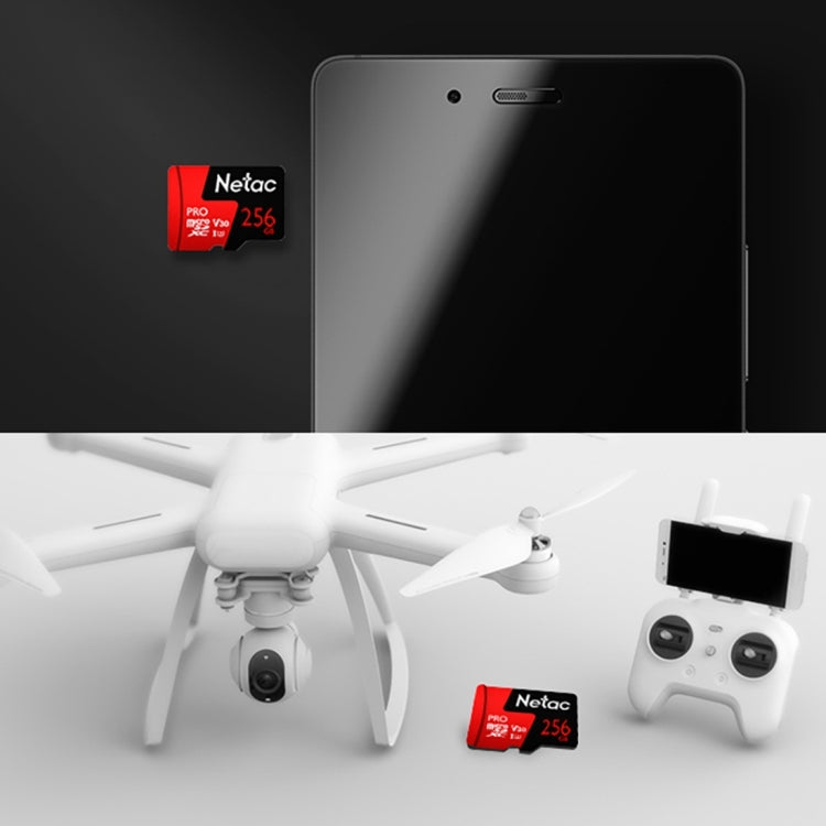 Netac P500 PRO 256GB U3 Speed Level Automobile Data Recorder Monitor Camera Memory Card TF Card - free shipping - PMC Jewellery - Order now!
