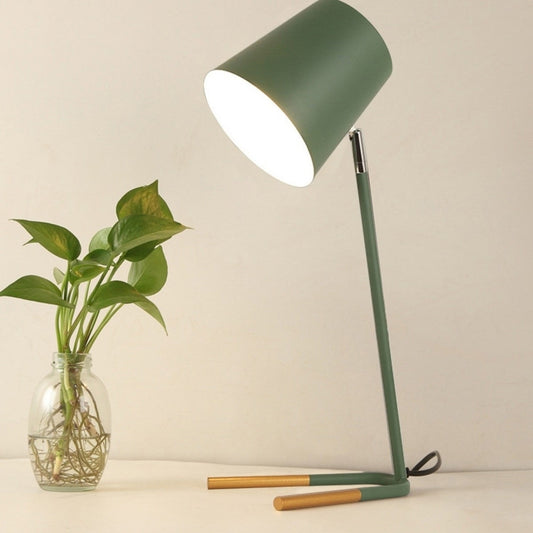 LED Eye-caring Table Lamp Modern Creative Minimalist Bedroom Bedside Lamp Student Study Table Lamp (Green) - free shipping - PMC Jewellery - Order now!