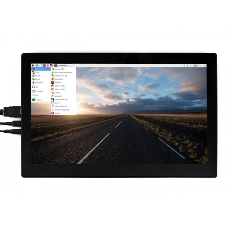 Waveshare 13.3 inch IPS 1920x1080 Capacitive Touch Screen LCD with Toughened Glass Cover, Supports Multi mini-PCs, Multi Systems - free shipping - PMC TechLife - Order now!