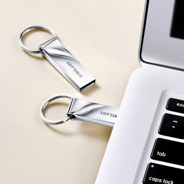 TECLAST 16GB USB 2.0 Fashion and Portable Metal USB Flash Drive with Hanging Ring - USB Flash Drives by TECLAST | Online Shopping South Africa | PMC Jewellery | Buy Now Pay Later Mobicred