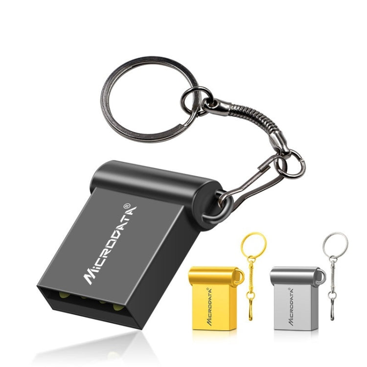 MiCRODATA 32GB USB 2.0 Computer Car Two-use Mini U Disk (Black) - free shipping - PMC Jewellery - Order now!