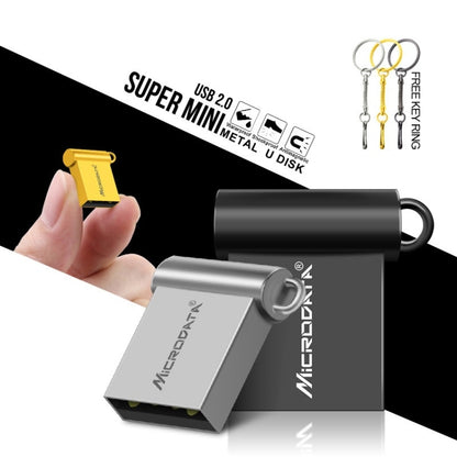 MiCRODATA 32GB USB 2.0 Computer Car Two-use Mini U Disk (Black) - free shipping - PMC Jewellery - Order now!