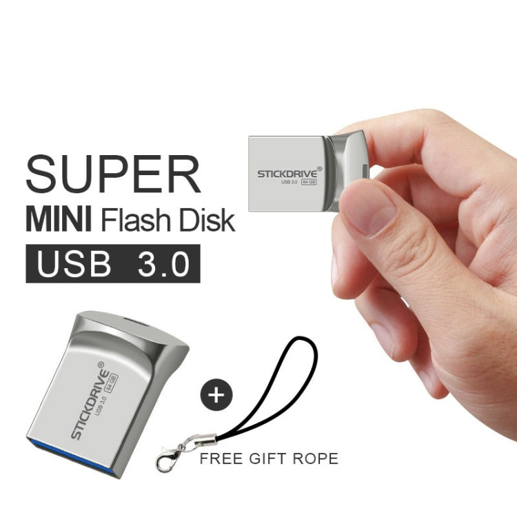 STICKDRIVE 128GB USB 3.0 High Speed Creative Metal U Disk - USB Flash Drives by STICKDRIVE | Online Shopping South Africa | PMC Jewellery | Buy Now Pay Later Mobicred