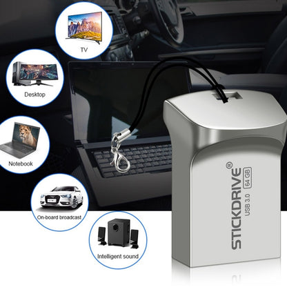 STICKDRIVE 128GB USB 3.0 High Speed Creative Metal U Disk - USB Flash Drives by STICKDRIVE | Online Shopping South Africa | PMC Jewellery | Buy Now Pay Later Mobicred
