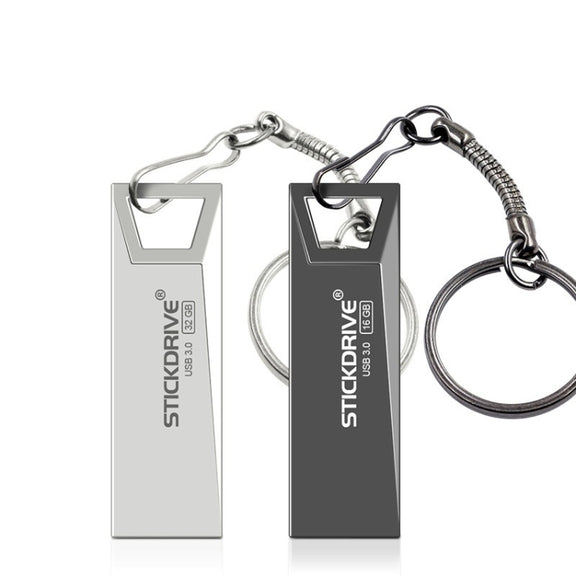 STICKDRIVE 128GB USB 3.0 High Speed Mini Metal U Disk (Black)