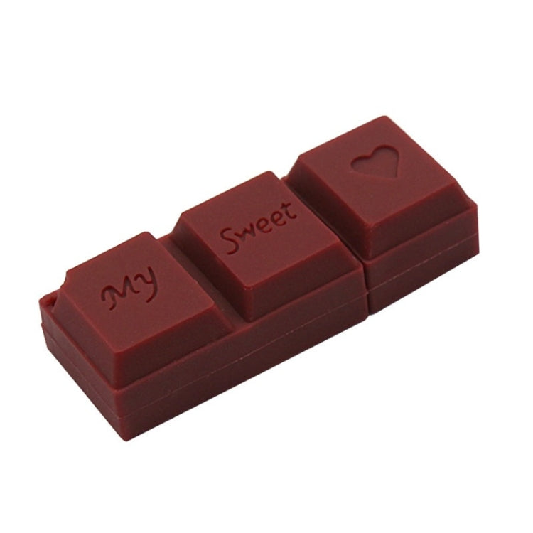MicroDrive 128GB USB 2.0 Creative Chocolate USB Flash Drive - USB Flash Drives by MicroDrive | Online Shopping South Africa | PMC Jewellery | Buy Now Pay Later Mobicred