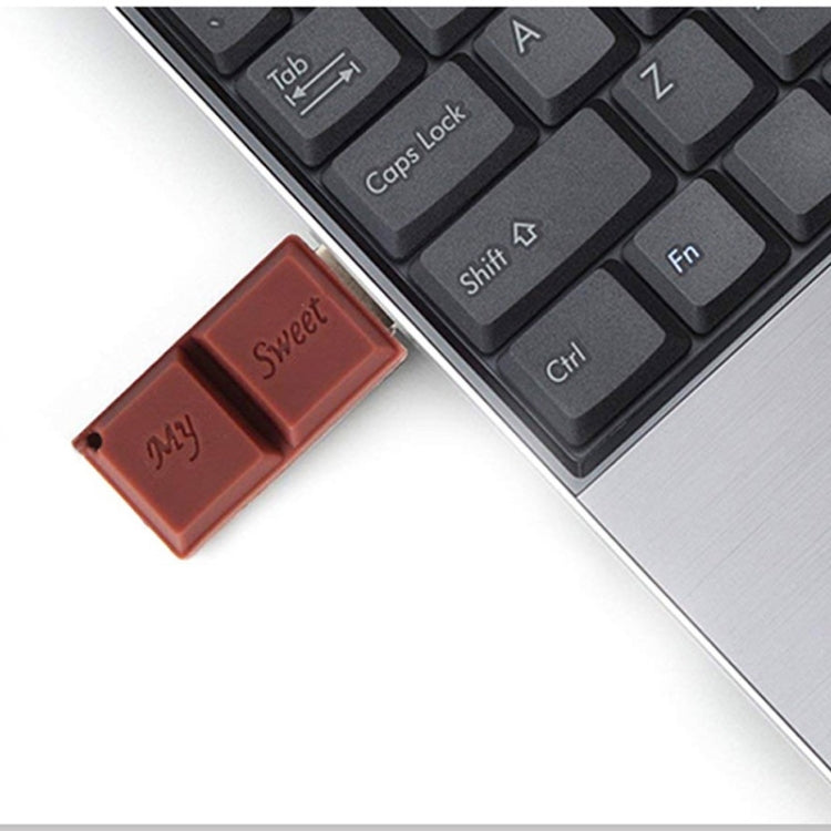 MicroDrive 128GB USB 2.0 Creative Chocolate USB Flash Drive - USB Flash Drives by MicroDrive | Online Shopping South Africa | PMC Jewellery | Buy Now Pay Later Mobicred