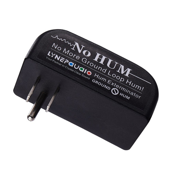 LINEPAUDIO B983 AC Ground Circuit No-Hum Buzz Eliminator, US Plug (Black)