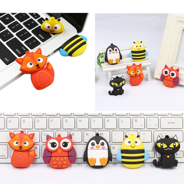 MicroDrive 128GB USB 2.0 Creative Cute Bee U Disk - free shipping - PMC Jewellery - Order now!