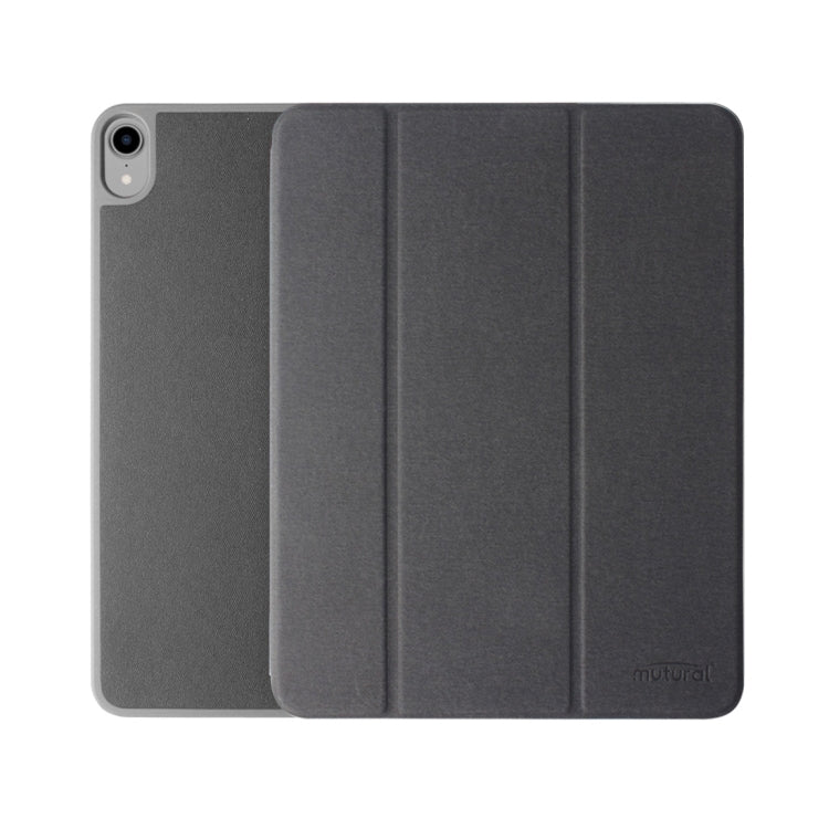 Mutural Exquisite Series Cloth Texture PU+TPU Leather Case for iPad Pro 12.9 inch (2018), with 3-Fold Holder & Pen Slot & Sleep & Wake-up Function - free shipping - PMC Jewellery - Order now!