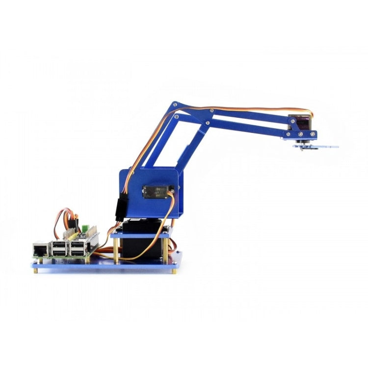 Waveshare 4-DOF Metal Robot Arm Kit for Raspberry Pi, Bluetooth / WiFi Remote Control, US Plug - free shipping - PMC Jewellery - Order now!