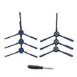 XI270 3 Pairs I258 Side Brush + G601 Black Screwdriver for ILIFE V8S / A9 / A7 / X750 / X800 / X787 / X785 - For ILIFE Accessories by PMc TechLife | Online Shopping South Africa | PMc TechLife | Buy Now Pay Later Mobicred