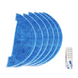 XI272 6 PCS I262 Cleaning Rag + 6 PCS G604 Magic Adhesive Sticker for ILIFE V8 / V8S / X750 - For ILIFE Accessories by PMC TechLife | Online Shopping South Africa | PMC TechLife | Buy Now Pay Later Mobicred