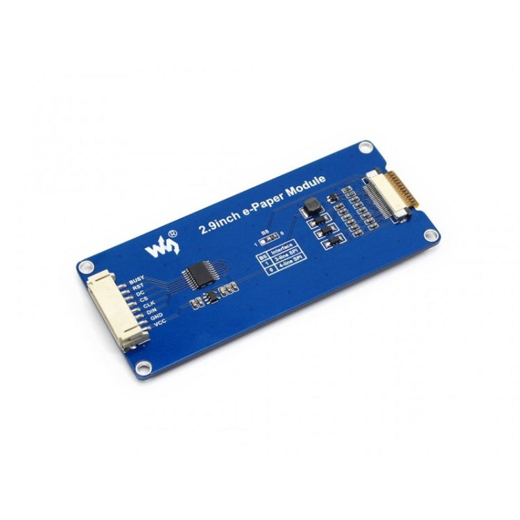 Waveshare 2.9 inch 296x128 Pixel E-Ink Three-color Display Module - free shipping - PMC Jewellery - Order now!