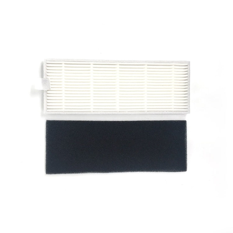 XI299 2 Pairs K614 Side Brushes + 2 PCS I261 Rags + 2 PCS I207 Filters + I205 Initial Effect Filter + I202 Main Brush for ILIFE A4