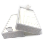 XI239 3 Pairs K614 Side Brushes + 3 PCS I208 Filters+ 3 PCS I201 Rags Set for ILIFE V5S Pro / V50 / V5S
