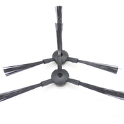 XI246 5 Pairs K614 Side Brushes + 2 PCS I201 Rags Set for ILIFE V3S Pro / V3S / V5S Pro / V50 / V5S