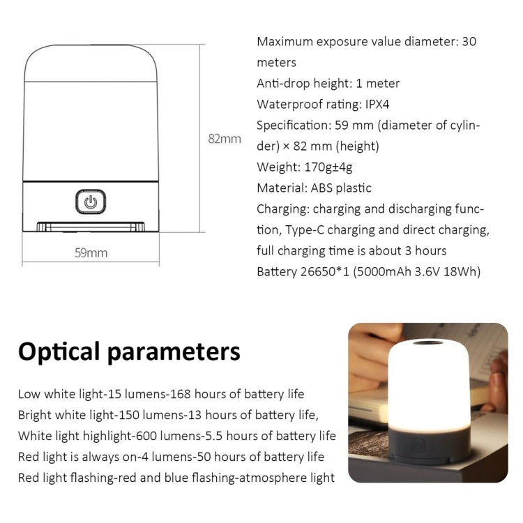 Nextool Portable Multifunctional Light Outdoor Camping Lamp - free shipping - PMC Jewellery - Order now!