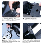 NexTool Multi-functional Bicycle Tool Mini Pocket Bike Toolbox Outdoor Wrench Repair Tool Magnetic Sleeve