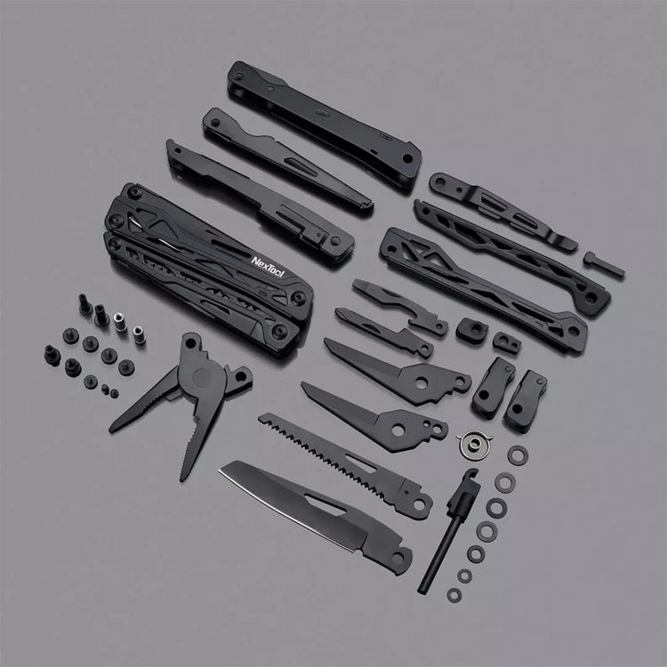 NexTool 10 in 1 Multi Functional Knife Portable Folding Knife Tools Stainless Screwdriver Saw Pliers Ruler Cutter - free shipping - PMC Jewellery - Order now!