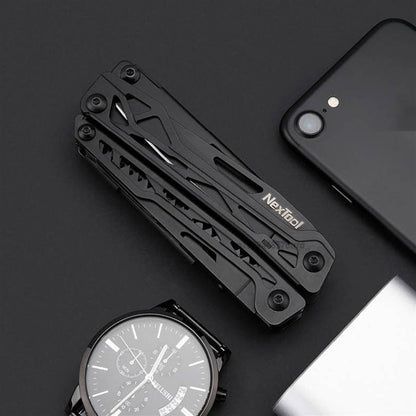 NexTool 10 in 1 Multi Functional Knife Portable Folding Knife Tools Stainless Screwdriver Saw Pliers Ruler Cutter - free shipping - PMC Jewellery - Order now!