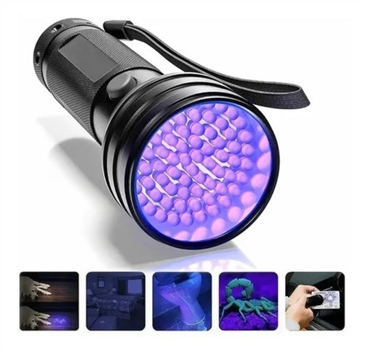 51 LEDs 395nm UV LED Flashlight, Support Detect Pet Urine - LED Flashlight by YWX LIGHT | Online Shopping South Africa | PMC Jewellery | Buy Now Pay Later Mobicred