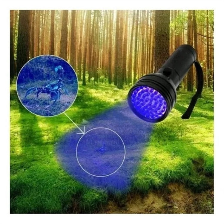 51 LEDs 395nm UV LED Flashlight, Support Detect Pet Urine - LED Flashlight by YWX LIGHT | Online Shopping South Africa | PMC TechLife | Buy Now Pay Later Mobicred