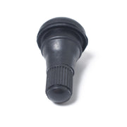 Snap-in Short Black Rubber Valve Stem (TR412) with Valve Core Wrench for Tubeless 0.453 Inch 11.5mm Rim Holes on Standard Vehicle Tires