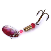 HENGJIA SPB30 30 PCS Sequin Set Metal Sequins False Bait Fresh Sea Bass Fishing Bait, Length: 2.5 to 4cm , Boxed