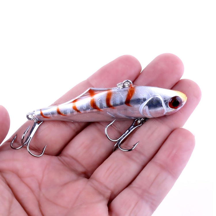 HENGJIA VI026 7cm/24g Full Swimming Layer Plastic Hard Baits Fishing Lures Set Tackle Baits, Bagged (3#)