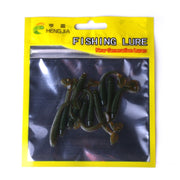 HENGJIA SO041 5cm/0.6g 10 PCS Fishing Wobbler Soft Jigging Fishing Lure Worm Swimbaits Silicone Bait