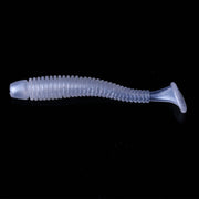 HENGJIA SO041 5cm/0.6g 10 PCS Fishing Wobbler Soft Jigging Fishing Lure Worm Swimbaits Silicone Bait