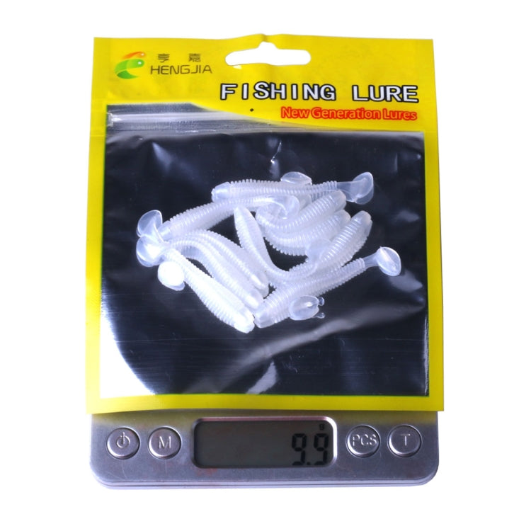 HENGJIA SO041 5cm/0.6g 10 PCS Fishing Wobbler Soft Jigging Fishing Lure Worm Swimbaits Silicone Bait - Fishing Lures by HENGJIA | Online Shopping South Africa | PMC TechLife | Buy Now Pay Later Mobicred